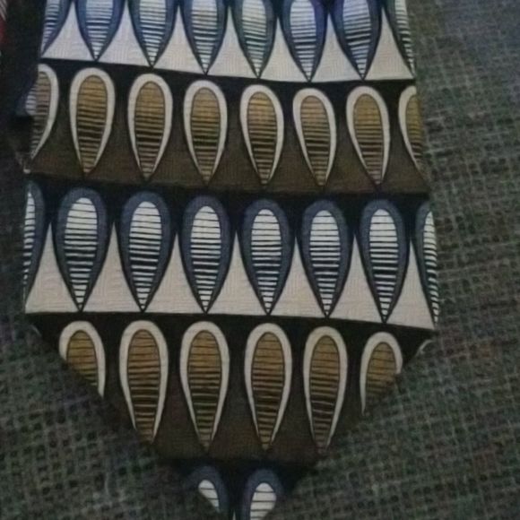 Pierre Balmain & Picasso Mens Silk Neck Ties 3! - Picture 2 of 11